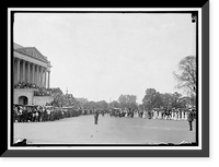 Historic Framed Print, WOMAN SUFFRAGE PARADE, MAY, 1914 - 13,  17-7/8" x 21-7/8"
