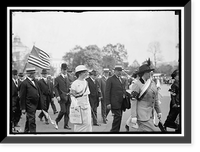 WOMAN SUFFRAGE PARADE, MAY, 1914 - 15, Vintage Print