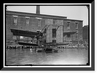 LANGLEY, SAMUEL PIERPONT. SECRETARY, SMITHSONIAN INSTITUTE. EXPERIMENTAL TANDEM BIPLANE ON POTOMAC EMBODYING LANGLEY PRINCIPLES, Antique Print