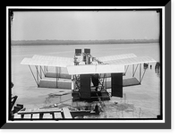 LANGLEY, SAMUEL PIERPONT. SECRETARY, SMITHSONIAN INSTITUTE. EXPERIMENTAL TANDEM BIPLANE ON POTOMAC EMBODYING LANGLEY PRINCIPLES Classic, Historic Reproduction