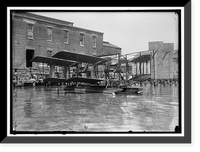 LANGLEY, SAMUEL PIERPONT. SECRETARY, SMITHSONIAN INSTITUTE. EXPERIMENTAL TANDEM BIPLANE ON POTOMAC EMBODYING LANGLEY PRINCIPLES - 2, Antique Print
