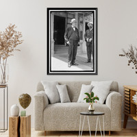 Historic Framed Print, HAGGERTY, THOMAS, LEFT,  17-7/8" x 21-7/8"