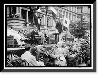 Historic Framed Print, FLAG DAY. FLAG DAY EXERCISES, STATE, WAR AND NAVY BUILDING. WILSON SPEAKING; BRYAN, DANIELS, WILLIAM PHILLIPS, F.D. ROOSEVELT, ETC. PRESENT - 2,  17-7/8" x 21-7/8"