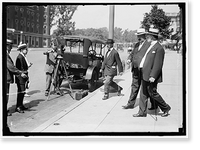 Historic Framed Print, MANN, JAMES R. REP. FROM ILLINOIS, 1897-1922. WITH SENATOR PENROSE,  17-7/8" x 21-7/8"