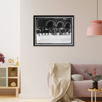 Historic Framed Print, ROJAS, P. EZEQUIAL. E.E. AND M.P. FROM VENEZUELA. HIS FUNERAL,  17-7/8" x 21-7/8"