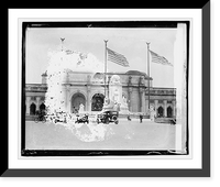 Historic Framed Print, Union Station,  17-7/8" x 21-7/8"