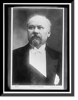 Historic Framed Print, POINCARE, RAYMOND PRESIDENT OF FRANCE, 1913 -,  17-7/8" x 21-7/8"