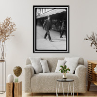 Historic Framed Print, MEYER, BALTHASAR HENRY. COMMR., I.C.C.,  17-7/8" x 21-7/8"