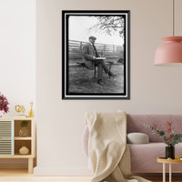 Historic Framed Print, ASHERMANN, S. OF NEW YORK CITY. NATIONAL BEAGLE CLUB OF AMERICA,  17-7/8" x 21-7/8"