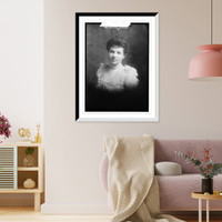 Historic Framed Print, Mrs. Bertram B. Green,  17-7/8" x 21-7/8"