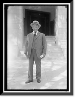 Historic Framed Print, GOMPERS, SAMUEL. PRESIDENT, A.F. OF L. SNAPS,  17-7/8" x 21-7/8"