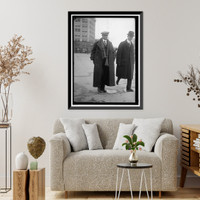 SCOTT, HUGH L., MAJOR GENERAL, U.S.A., CHIEF OF STAFF. LEFT, Antique Wall Art