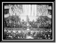 Historic Framed Print, DAUGHTERS OF AMERICAN REVOLUTION. GEORGE WASHINGTON CELEBRATION. W.S. SMOOT,  17-7/8" x 21-7/8"