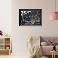 Historic Framed Print, UNITED STATES NAVY. EITEL FRIEDRICH, GERMAN SHIP TAKEN OVER BY U.S.; THE SHIP,  17-7/8" x 21-7/8"
