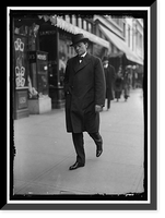 Historic Framed Print, JEFFERY, ROBERT EMMETT. E.E. AND IN P. TO URUGUAY,  17-7/8" x 21-7/8"