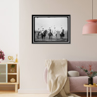 Historic Framed Print, Polo - 2,  17-7/8" x 21-7/8"