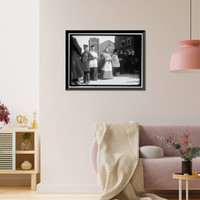 Historic Framed Print, O'CONNELL, H. E. WILLIAM. CARDINAL. ST. PATRICK'S CHURCH,  17-7/8" x 21-7/8"