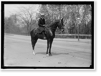 Historic Framed Print, RIDING AND HUNT CLUB. KATHERINE SCRIVEN,  17-7/8" x 21-7/8"