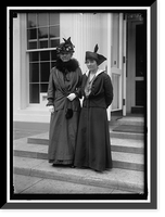 WOMAN SUFFRAGE. MRS. LAWRENCE LEWIS AND MRS. HARRY LEWENBURG Classic, Vintage Poster