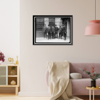 Historic Framed Print, COMMISSION ON INDUSTRIAL RELATIONS: LENNON; WALSH; O'CONNELL; WEINSTOCK; R.H. AISHTON; GARRETSON, AT SHOREHAM HOTEL,  17-7/8" x 21-7/8"