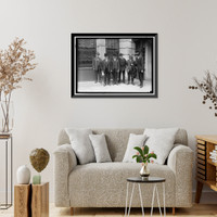 Historic Framed Print, COMMISSION ON INDUSTRIAL RELATIONS: LENNON; WALSH; O'CONNELL; WEINSTOCK; R.H. AISHTON; GARRETSON, AT SHOREHAM HOTEL,  17-7/8" x 21-7/8"