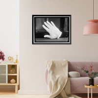PLASTER CAST OF HAND OF BRYAN, WILLIAM JENNINGS. REP. FROM NEBRASKA, 1891-1895; SECRETARY OF STATE, 1913-1915, Antique Wall Art