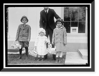 Historic Portrait - White House - Easter. Children of Rodier