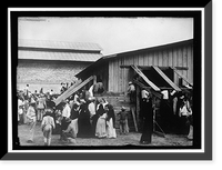 Historic Framed Print, MEXICO. FOOD SUPPLY STATION,  17-7/8" x 21-7/8"