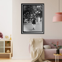 PREPAREDNESS PARADE. COLORED DRUM MAJOR IN PARADE, Vintage Wall Art