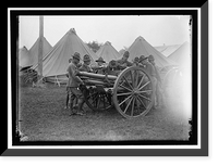 PLATTSBURG RESERVE OFFICERS TRAINING CAMP. ARTILLERY INSTRUCTION, Historic Print
