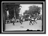 Historic Framed Print, PREPAREDNESS PARADE 'THE SPIRIT OF '76',  17-7/8" x 21-7/8"