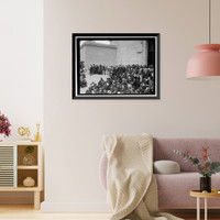 Historic Framed Print, SCOTTISH RITE TEMPLE DEDICATION, GENERAL VIEWS - 2,  17-7/8" x 21-7/8"