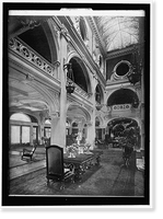 SHADOW LAWN, NJ. SUMMER WHITE HOUSE. FRONT OF THE HOUSE - 2, Vintage Print