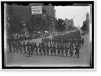 PREPAREDNESS PARADE. D.C. NATIONAL GUARD Classic, Historic Print