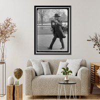 Historic Framed Print, DAVIS, JAMES HARVEY 'CYCLONE DAVIS.' REP. FROM TEXAS, 1915-1917. WEARING FIRST COLLAR,  17-7/8" x 21-7/8"