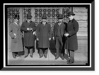 PAN AMERICAN SCIENTIFIC CONGRESS. NICARAGUAN DELEGATION. DAMASO RIVAS; ANTONIO A. ARIAGA; GEN. EMILIANO CHAMORRO; MINISTER FROM NICARAGUA; SENOR GOMEZ; ALEJANDRO CESAR, Vintage Wall Art