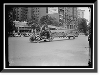 Historic Framed Print, PREPAREDNESS PARADE - 2,  17-7/8" x 21-7/8"