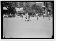 Historic Framed Print, PREPAREDNESS PARADE. 'THE SPIRIT OF '76',  17-7/8" x 21-7/8"