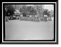 PREPAREDNESS PARADE. WOMEN'S NATIONAL SERVICE SCHOOL, Historic Print