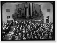 Historic Framed Print, DISTRICT PUBLIC SCHOOLS. FIRST COMMUNITY THANKSGIVING CELEBRATION AT PARK VIEW SCHOOL, NOVEMBER 10, 1916,  17-7/8" x 21-7/8"