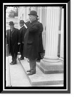 LANE, FRANKLIN K.. INTERSTATE COM. COMMR., 1905-1913. SEC. OF INTERIOR, 1913- 1920. LEFT, Antique Print