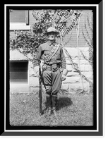 Historic Framed Print, ARMY, U.S. EQUIPMENT ON SOLDIER,  17-7/8" x 21-7/8"
