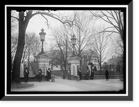 Historic Framed Print, WOMAN SUFFRAGE PICKETS - 4,  17-7/8" x 21-7/8"