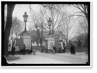 WOMAN SUFFRAGE PICKETS - 5, Antique Print