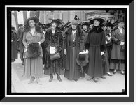 WOMAN SUFFRAGE PICKETS - 6, Vintage Poster