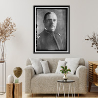 Historic Framed Print, LONG, J.D. MEDICAL DIRECTOR PUBLIC HEALTH SERVICE,  17-7/8" x 21-7/8"