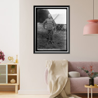 Historic Framed Print, DOREY, HALSTED. CAPTAIN, 4TH INFANTRY, U.S.A. PLATTSBURG,  17-7/8" x 21-7/8"