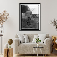 Historic Framed Print, DOREY, HALSTED. CAPTAIN, 4TH INFANTRY, U.S.A. PLATTSBURG,  17-7/8" x 21-7/8"