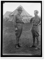 PLATTSBURG RESERVE OFFICERS TRAINING CAMP. TOM SHIPP, RIGHT, Antique Poster
