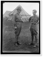 PLATTSBURG RESERVE OFFICERS TRAINING CAMP. TOM SHIPP, RIGHT, Antique Poster